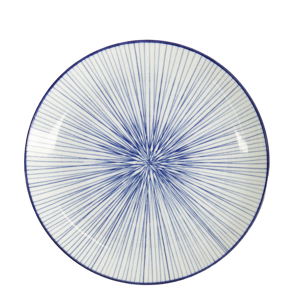 Tokyo Design Studio Nippon Blue Lines Plate